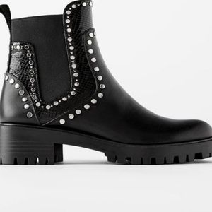 Used Zara studded boot size 7/8